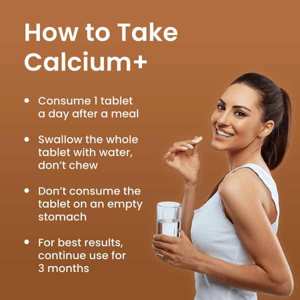 Dr. Morepen Calcium+ Advanced | Bones Joints & Muscles | Veg Tablets | 120 No's
