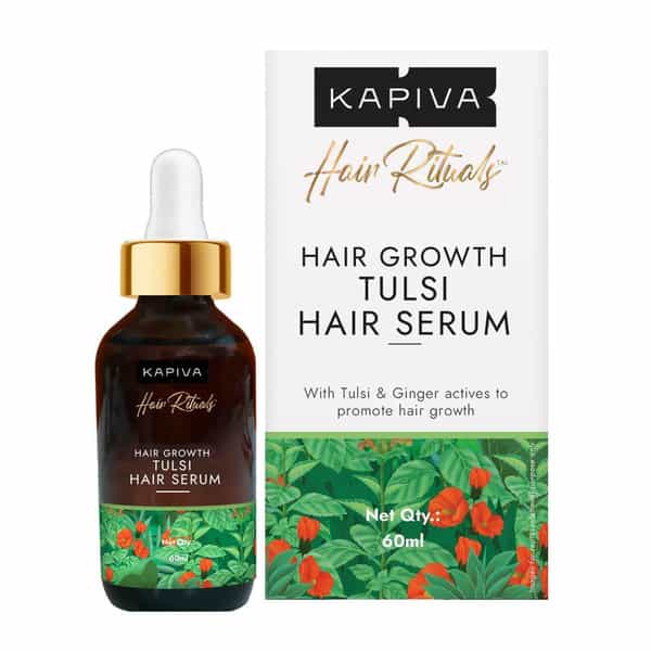 Kapiva Hair Rituals Tulsi Hair Growth Serum 60 Ml