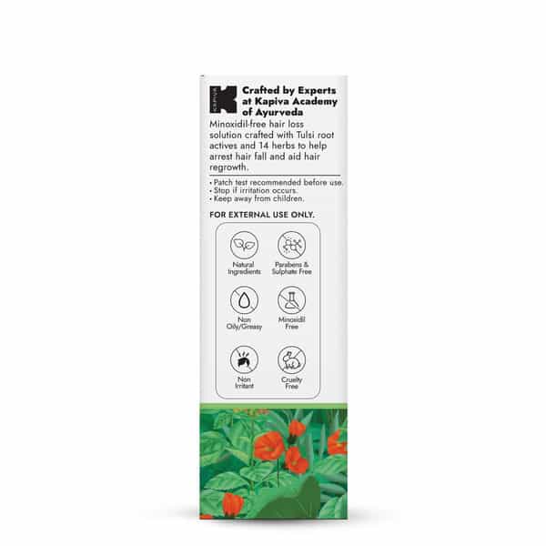 Kapiva Hair Rituals Tulsi Hair Growth Serum 60 Ml