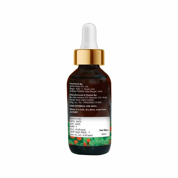 Kapiva Hair Rituals Tulsi Hair Growth Serum 60 Ml