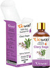 Go Woo 100% Pure Clary Sage Oil - Virgin & Undiluted For Skin Care & Hair 10 Ml