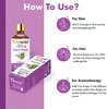 Go Woo 100% Pure Clary Sage Oil - Virgin & Undiluted For Skin Care & Hair 10 Ml