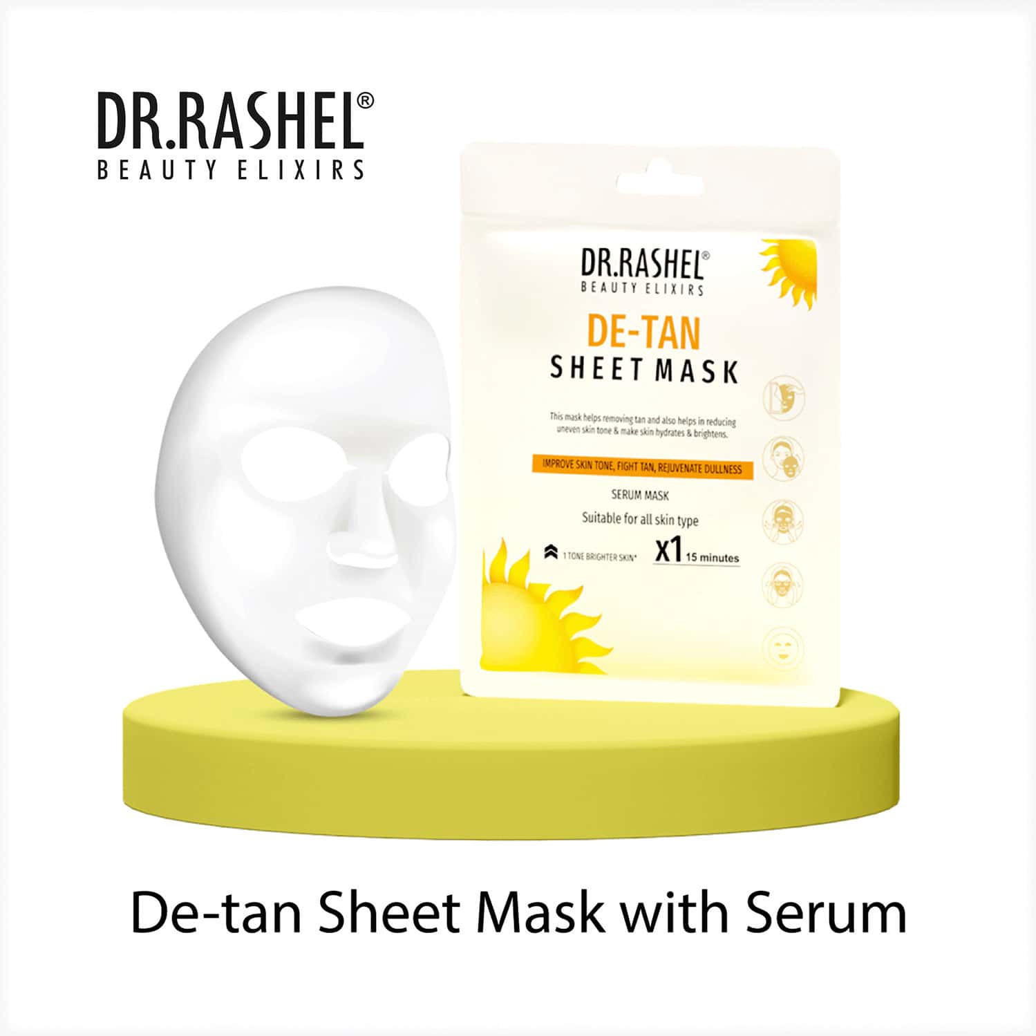 Dr Rashel De Tan Sheet Mask 2 Nos