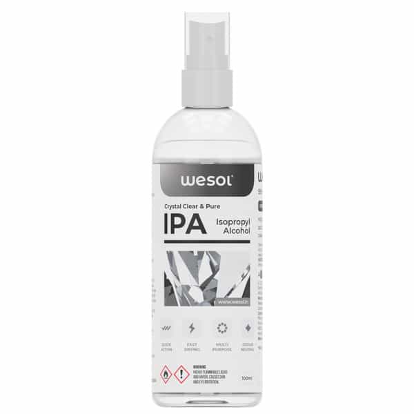 Wesol Ipa Isopropyl Alcohol 99.9% Electronics Cleaner Spray 100 Ml