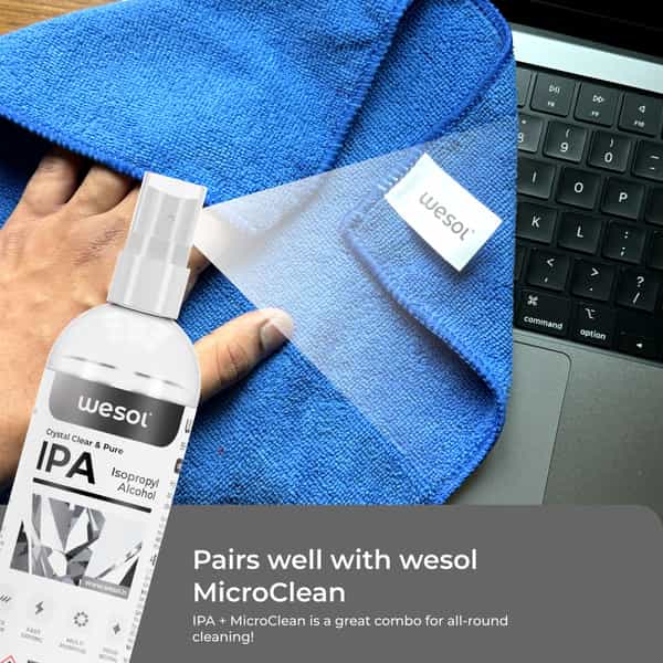 Wesol Ipa Isopropyl Alcohol 99.9% Electronics Cleaner Spray 100 Ml