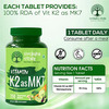 Vruksha Vitals Vitamin K2 As Mk7 55Mcg Per Tablet - 250 Tablets