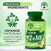 Vruksha Vitals Vitamin K2 As Mk7 55Mcg Per Tablet - 250 Tablets