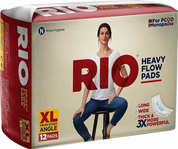 Rio Heavy Flow Pads - Pack Of 12