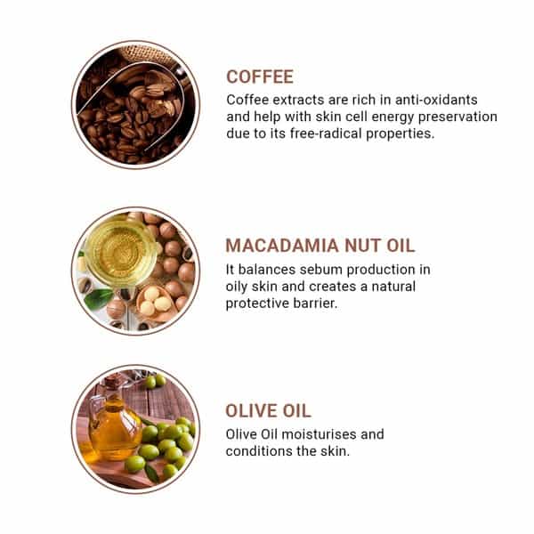 Bombay Shaving Company Coffee Shaving Foam(33% Extra) With Coffee & Macadamia Seed Oil - 266 Ml