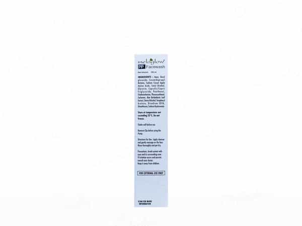 Melaglow Pp Facewash Mild & Gentle Cleanser For Sensitive Skin Tube Of 100Ml