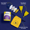 Heyday Reusable Medium Menstrual Cup (1 Cup | Regular Flow)