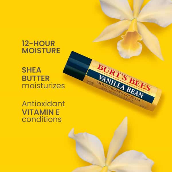 Burt's Bees Lip Balm | Vanilla Bean | 4.25G