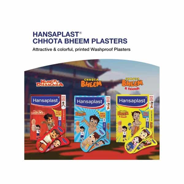 Hansaplast Chhota Bheem Bandage Packet Of 5