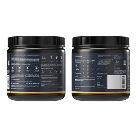 Nutrabay Gold Micronised Creatine Monohydrate - 250G | Lemon|Pre/Post Workout Supplement