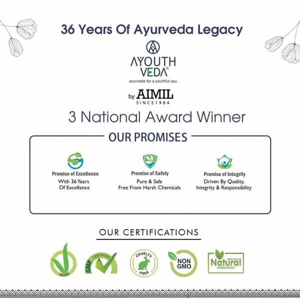 Ayouthveda Anti-Hairfall Tonic Gift Pack With 42 Botanicals To Promote Healthy Hair Growth 400 Ml