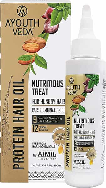 Ayouthveda Anti-Hairfall Tonic Gift Pack With 42 Botanicals To Promote Healthy Hair Growth 400 Ml