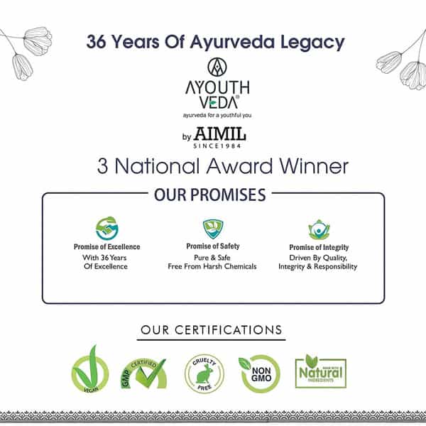 Ayouthveda Anti-Hairfall Tonic Gift Pack With 42 Botanicals To Promote Healthy Hair Growth 400 Ml