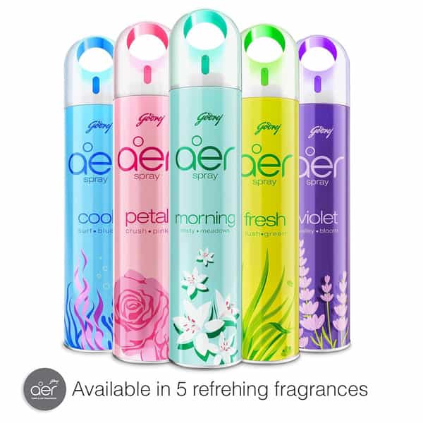 Godrej Aer Petal Crush Pink Bottle Of 220Ml Home Fragrance Spray