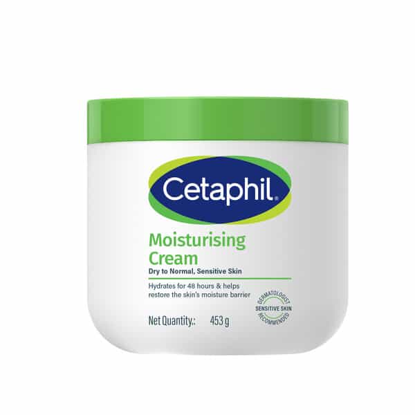 Cetaphil Moisturising Cream | Dry To Normal Sensitive Skin | 453 Gm