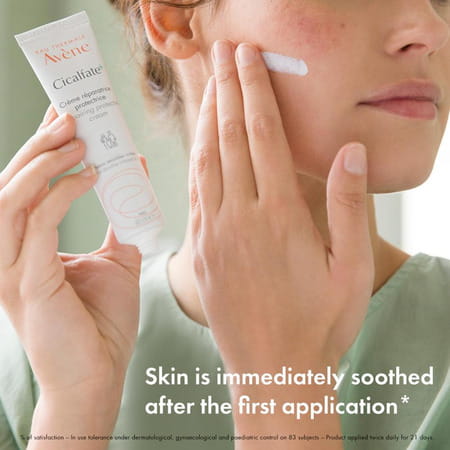 Avene Cicalfate Plus Restorative Protective Cream For Sensitive Skin 40 Ml