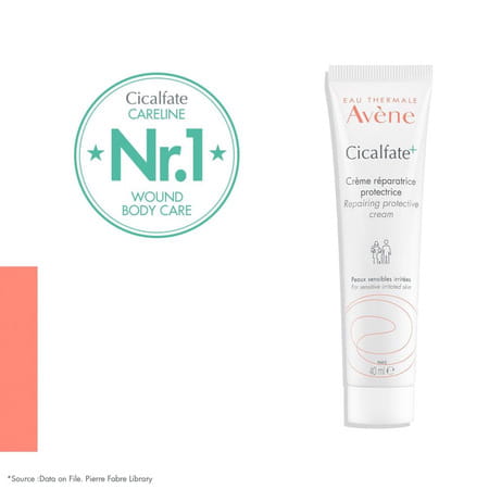 Avene Cicalfate Plus Restorative Protective Cream For Sensitive Skin 40 Ml