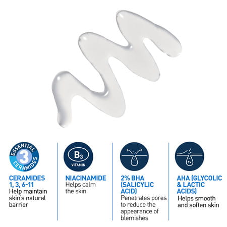 Cerave Blemish Control Gel With 2% Salicylic Acid | Aha & Niacinamide For Acne Spot Treatment 40Ml