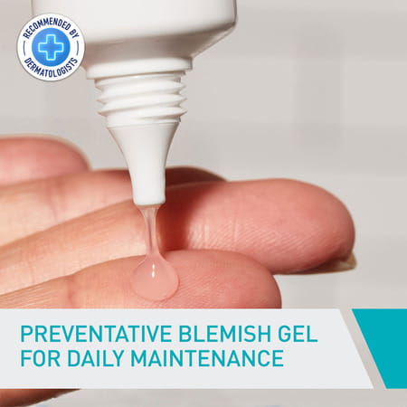 Cerave Blemish Control Gel With 2% Salicylic Acid, Aha & Niacinamide For Acne Spot Treatment 40ml