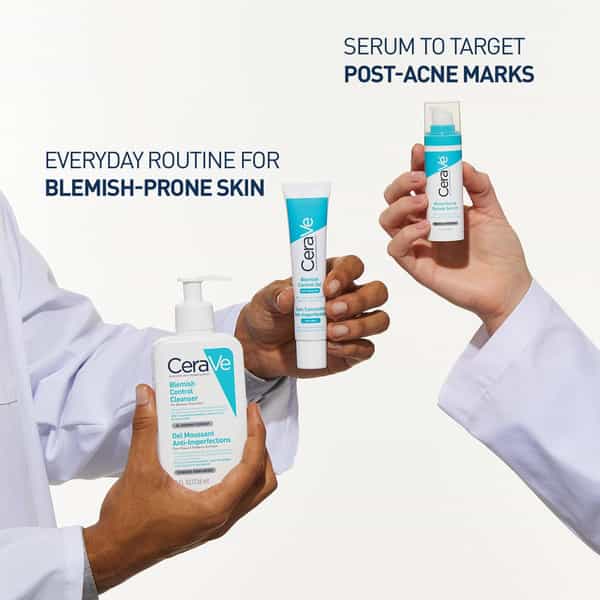 Cerave Blemish Control Gel With 2% Salicylic Acid | Aha & Niacinamide For Acne Spot Treatment 40Ml