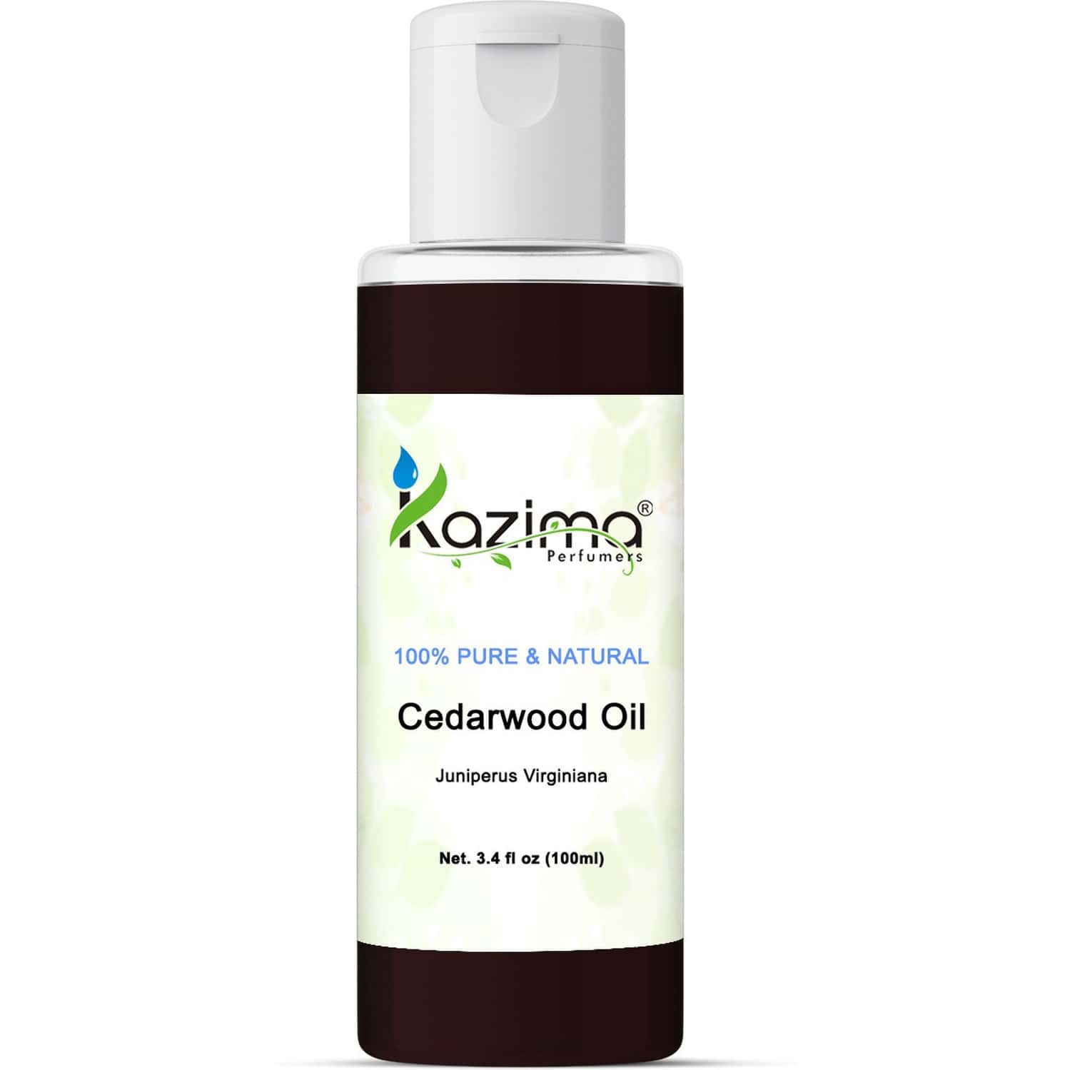 Kazima Cedarwood Essential Oil (100ml) 100% Pure Natural & Undiluted For Skin Care & Hair Treatment