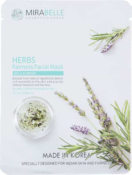 Mirabelle Korea Herbs Facial Mask