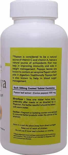 Al-Ayurvedic Life Papaya 120 Tablets Pack Of 4