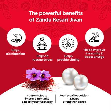Zandu Kesari Jivan Health Supplement Bottle Of 450 G