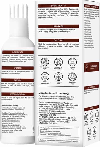 Haironic Hair Science Coconut Hair Oil 100Ml