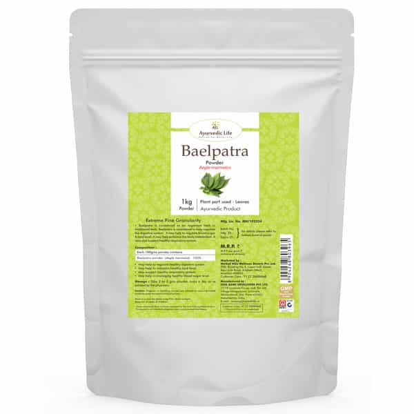 Ayurvedic Life Baelpatra Powder - 1 Kg Natural