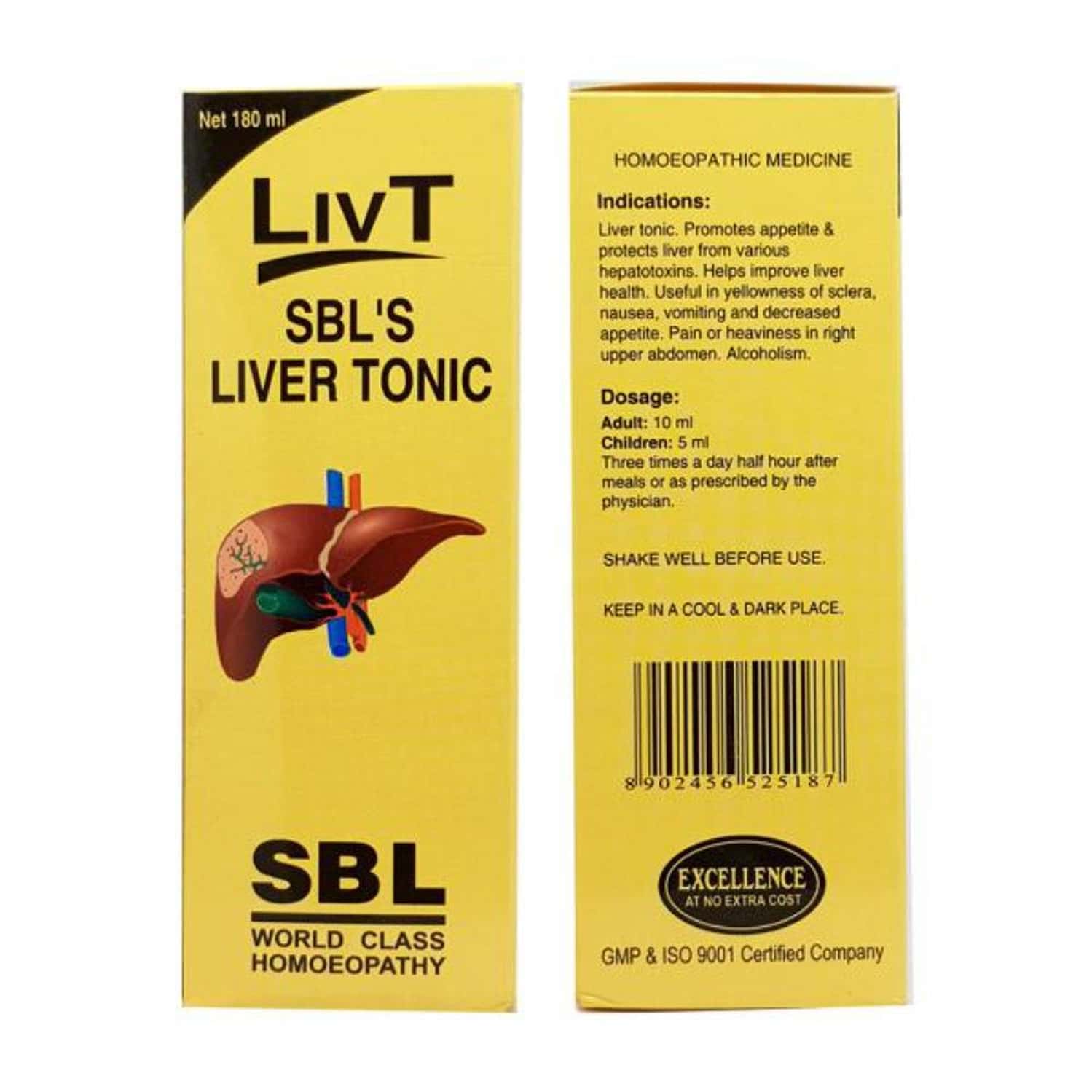 Sbl Liv T Tonic 180 Ml Pack Of 2