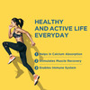 Hk Vitals Vitamin D3 (600 Iu) (90 Caps) | With Sunflower Oil | Bone & Muscle Support