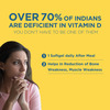 Hk Vitals Vitamin D3 (600 Iu) (90 Caps) | With Sunflower Oil | Bone & Muscle Support