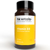 Hk Vitals Vitamin D3 (600 Iu) (90 Caps) | With Sunflower Oil | Bone & Muscle Support