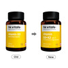 Hk Vitals Vitamin D3 + K2 (Mk-7) (600 Iu) D3 And K2 For Higher Absorption (90 Capsules)
