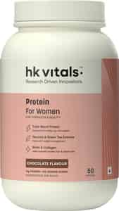 Hk Vitals Protein For Women With Triple Blend Protein (chocolate | 1kg / 2.2lbs) | Collagen