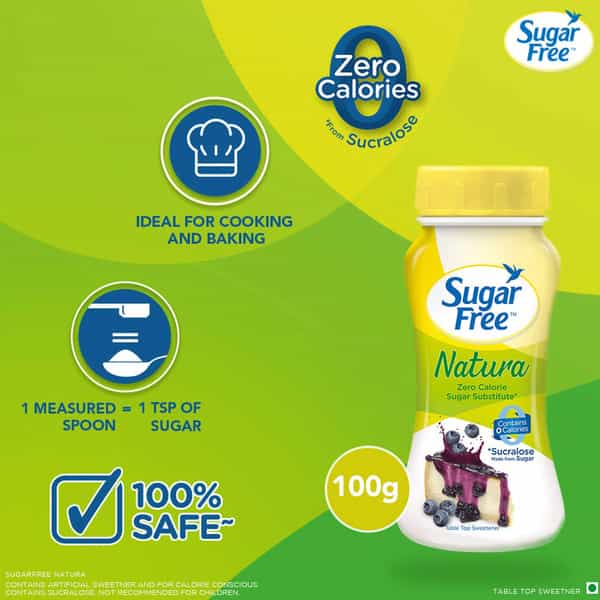 Sugar Free Natura Sweetener For Calorie Conscious Combo Of 4