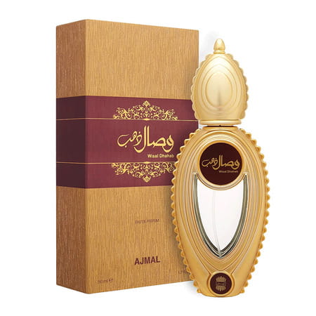 Ajmal Wisal Dhahab Eau De Parfum 50ml Perfume For Men And Wisal Deodorant 200ml For Women