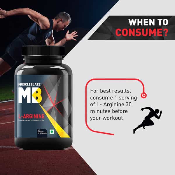 Muscleblaze L-Arginine 90 Capsules