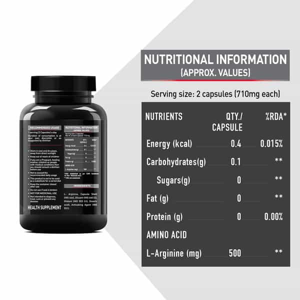 Muscleblaze L-Arginine 90 Capsules