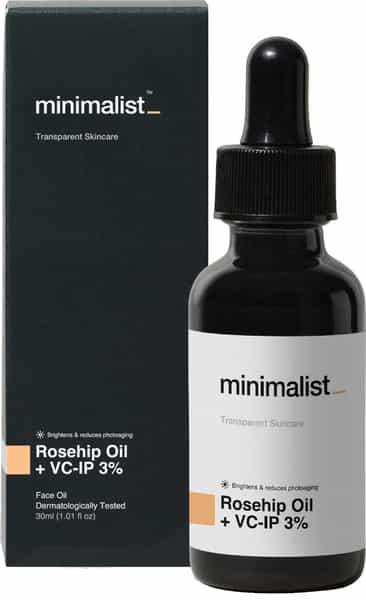 Minimalist Rosehip Face Oil With Vitamin C - 30Ml