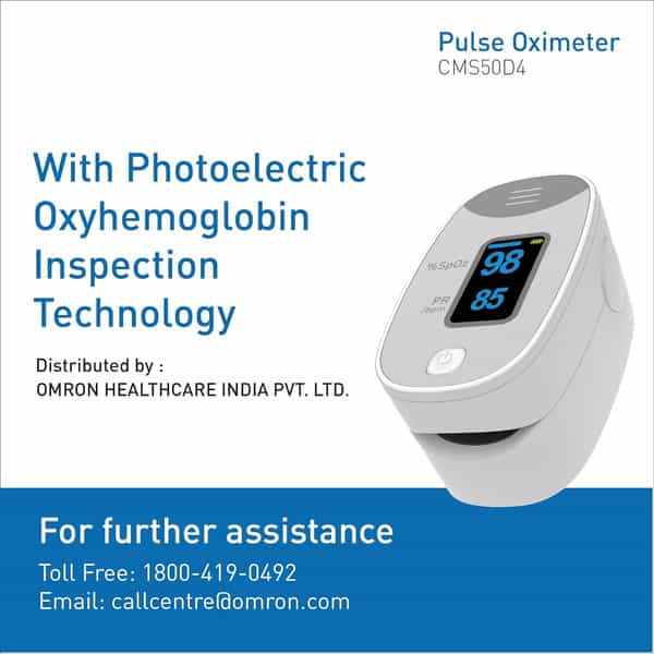 Omron Pulse Oximeter (Cms50d4)