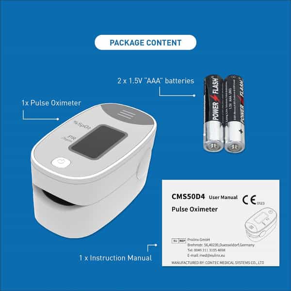 Omron Pulse Oximeter (Cms50d4)