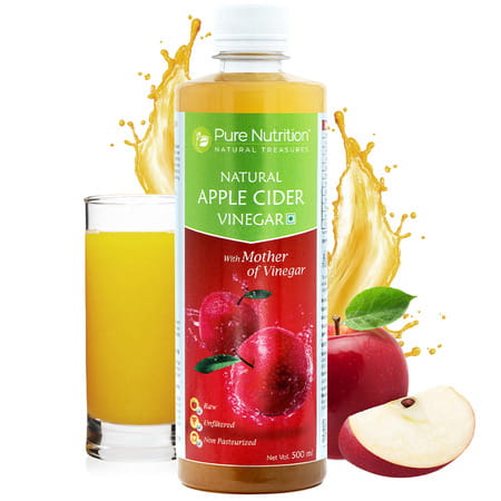 Pure Nutrition Raw Apple Cider Vinegar With Mother For Metabolic Weight Loss - 500ml