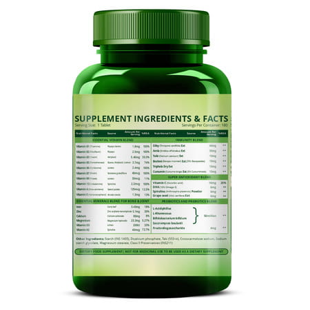 Vlado'S Himalayan Organics Immunity Multivitamin With Probiotics (180 Veg Tablets)