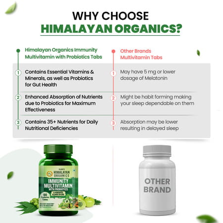 Vlado'S Himalayan Organics Immunity Multivitamin With Probiotics (180 Veg Tablets)